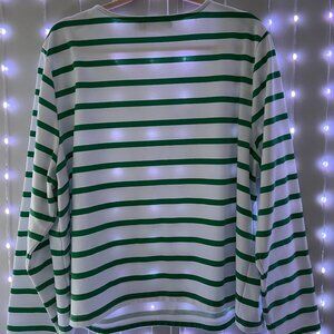 ⛵ Nautical-Inspired Boat Neck Top – 100% Cotton Jersey – Relaxed Fit ⛵